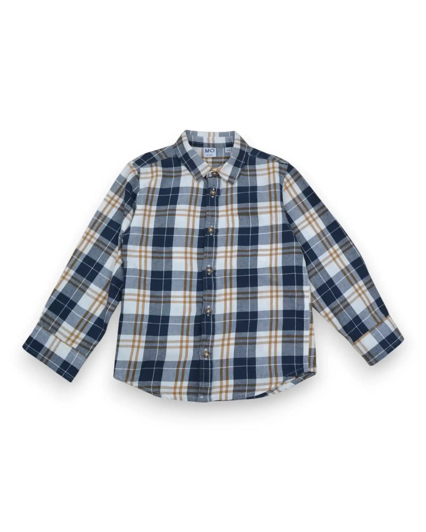 Camisa a cuadros franela MO KIDS - 4-5 años