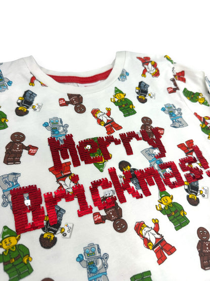 T-Shirt Natal Lego 7 Anos