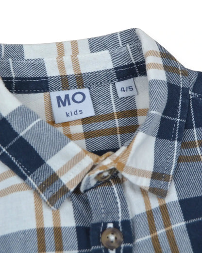 Camisa a cuadros franela MO KIDS - 4-5 años