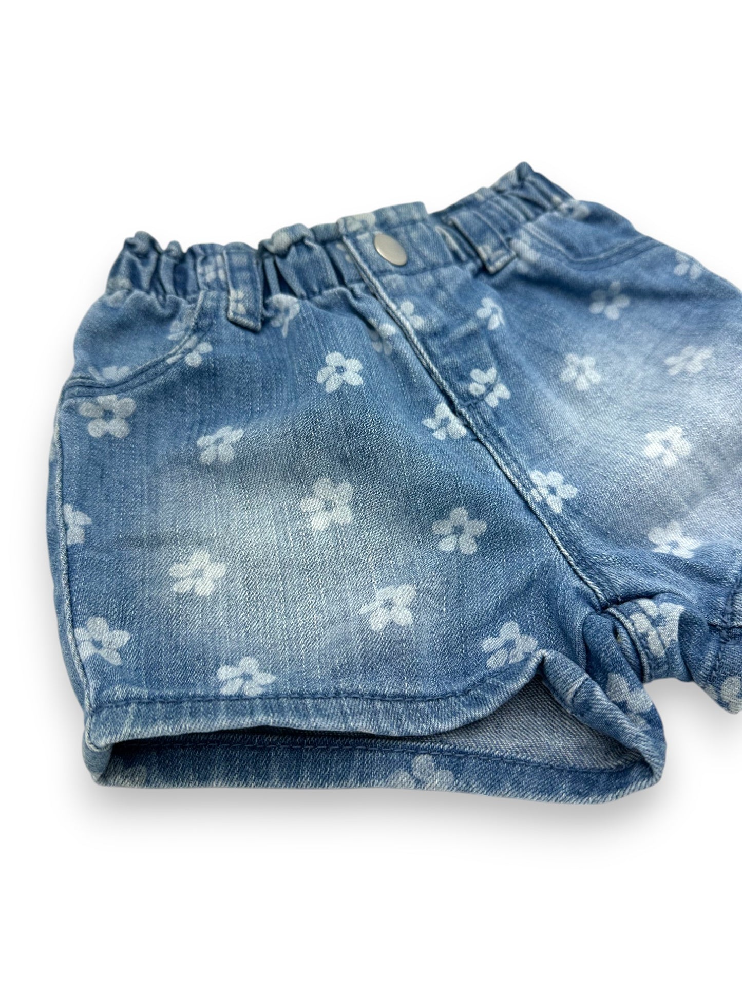 Denim Shorts 6-9 Months