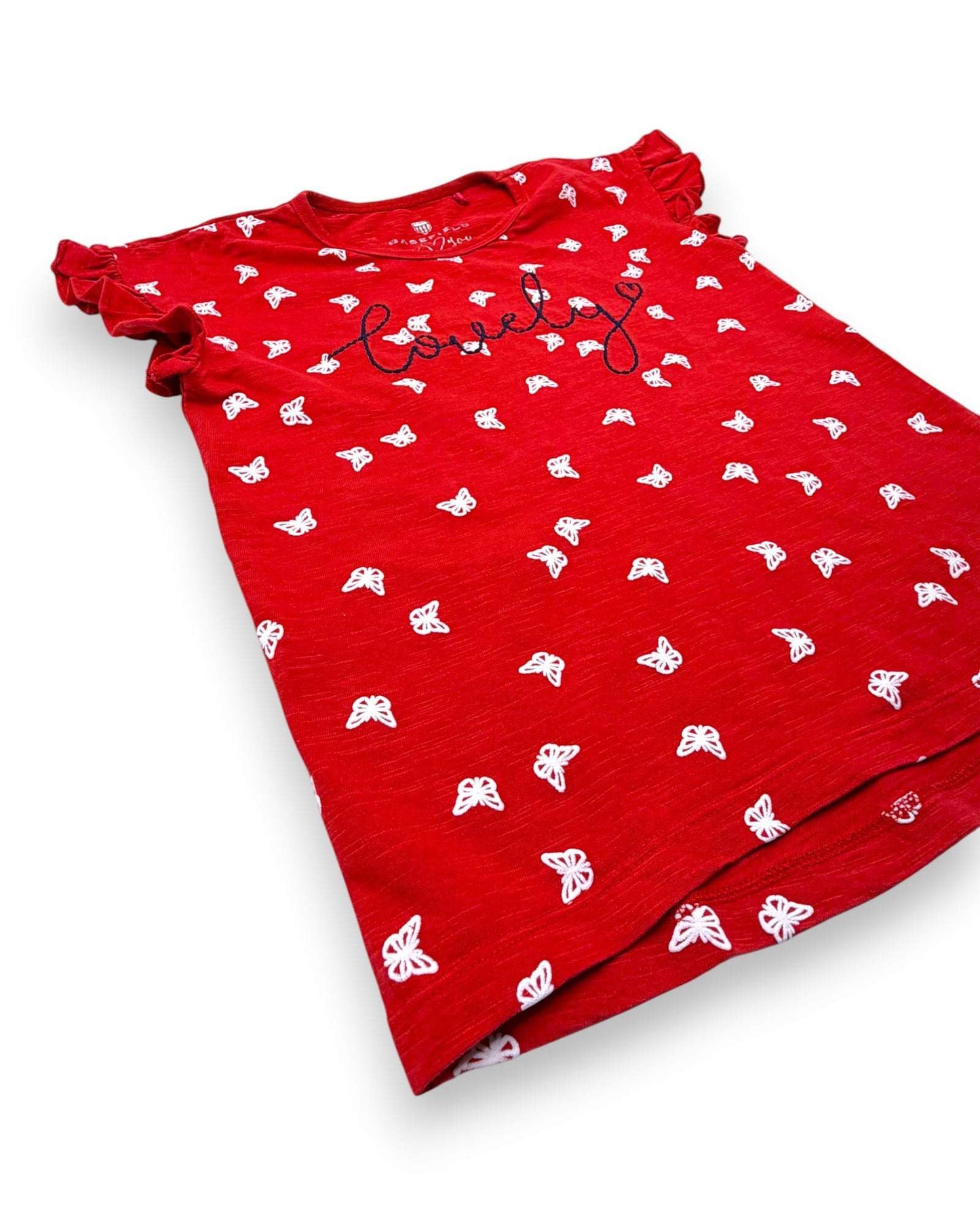 Camiseta Roja BASEFIELD - 6-7 Años