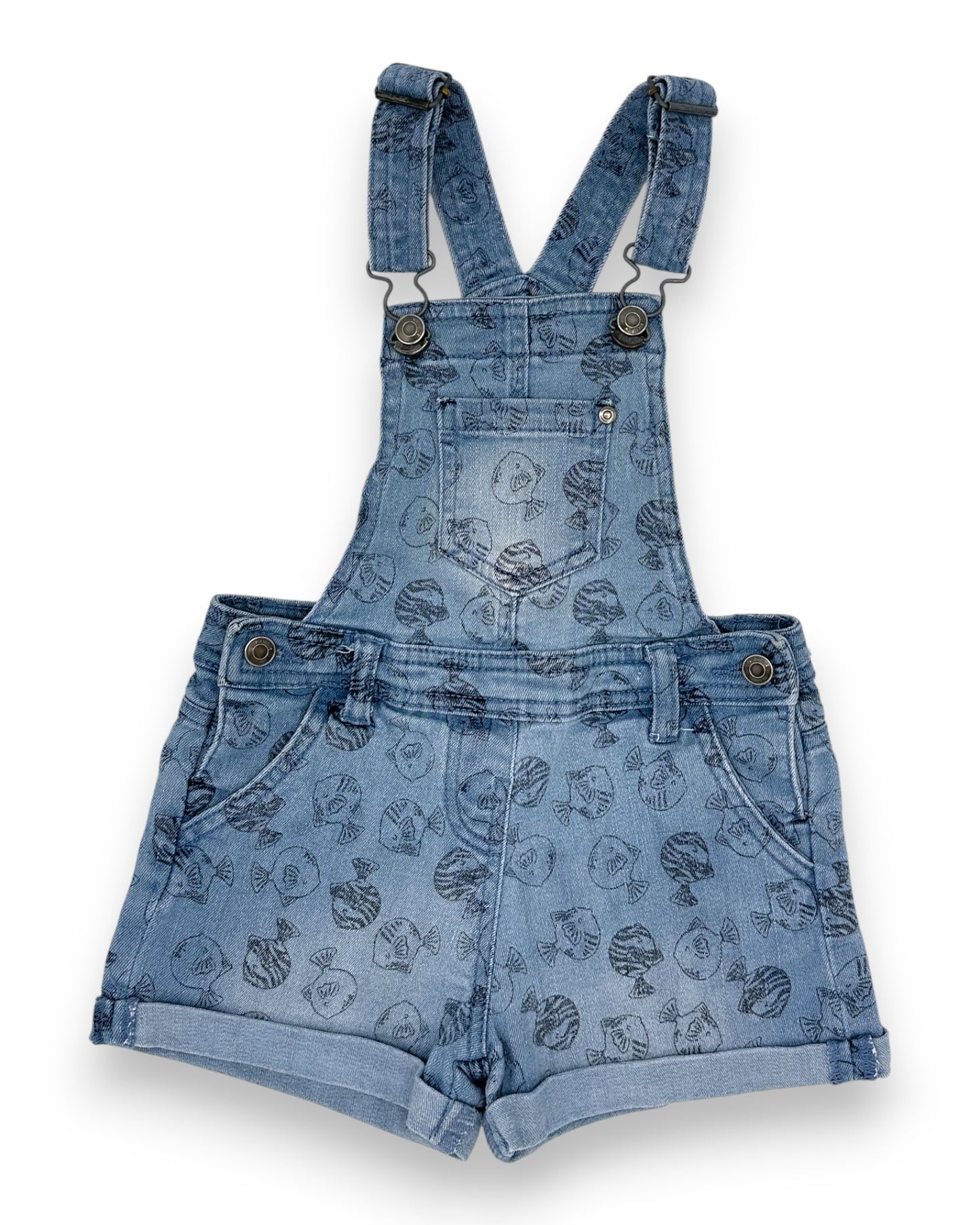 Ganga Peixes 3 Year Old Overalls
