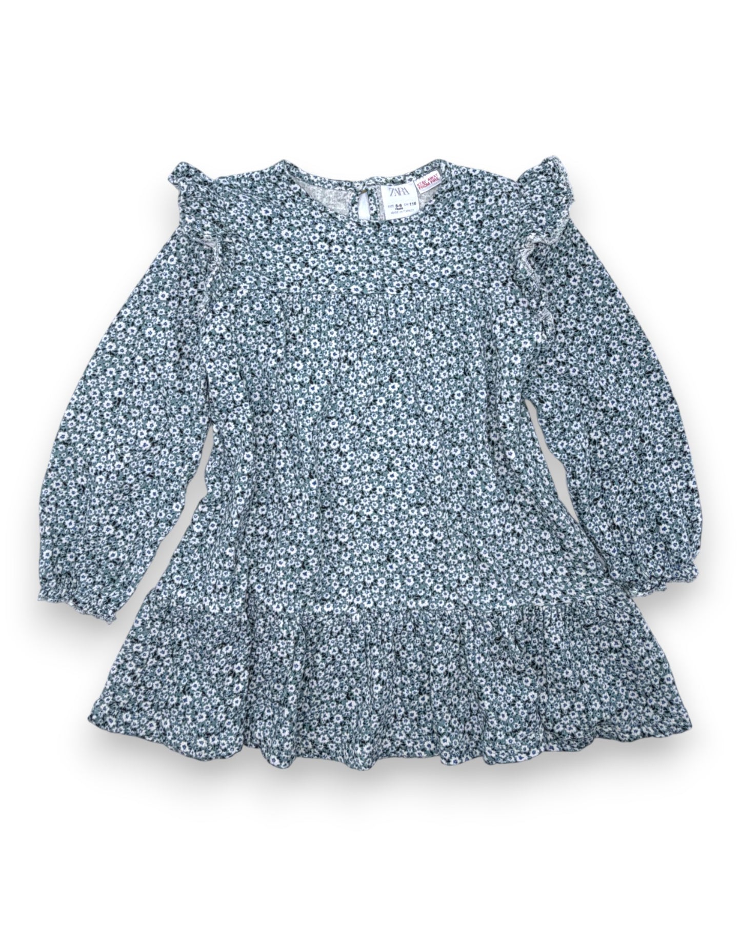 Vestido Azul 5-6 Anos