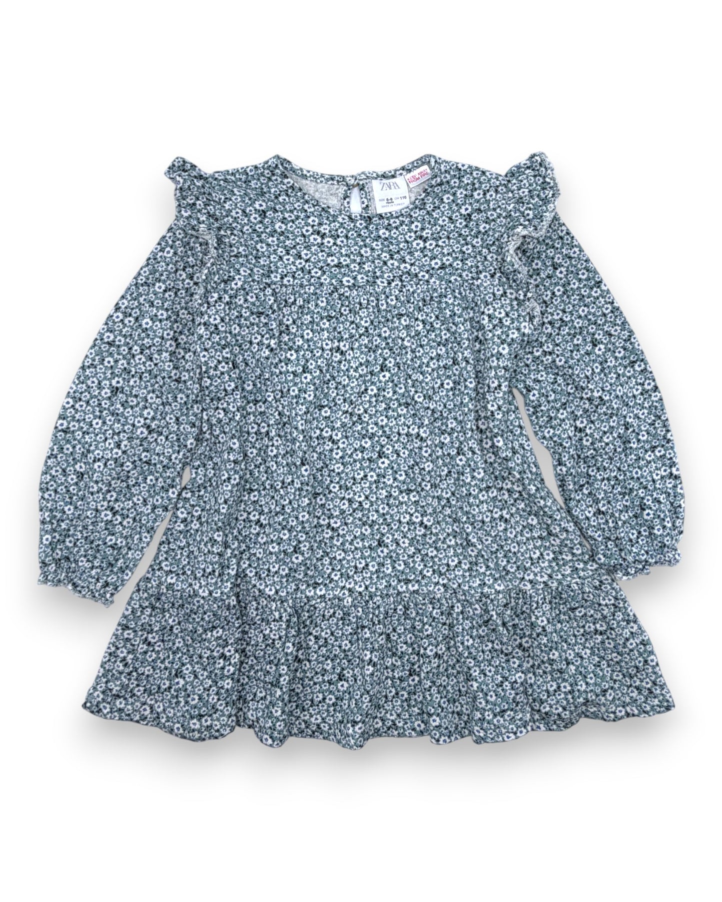 Vestido Azul 5-6 Anos