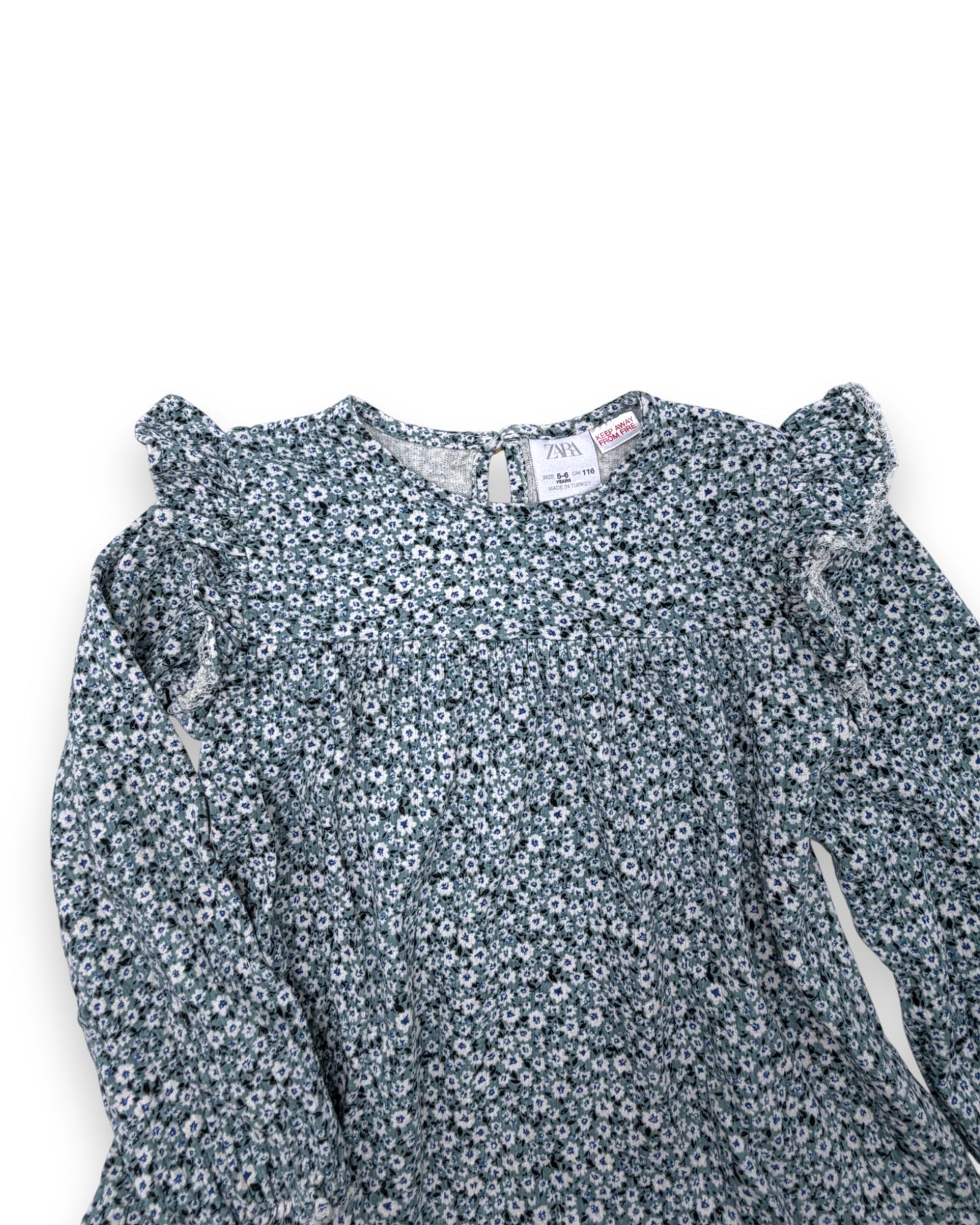 Vestido Azul 5-6 Anos