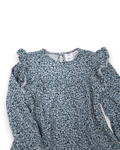 Vestido Azul 5-6 Anos