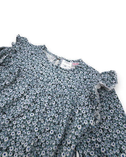 Vestido Azul 5-6 Anos