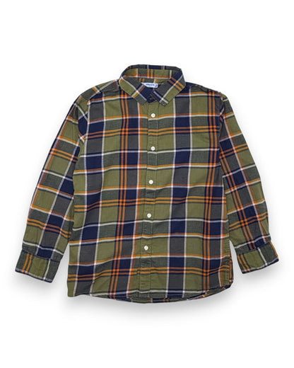 Camisa Xadrez Verde 6 Anos