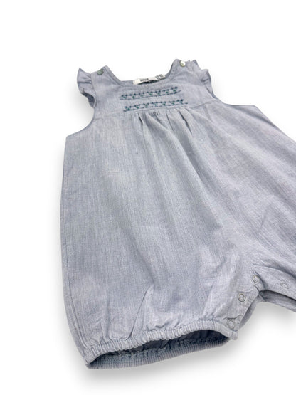 Macacão Azul 12 Meses