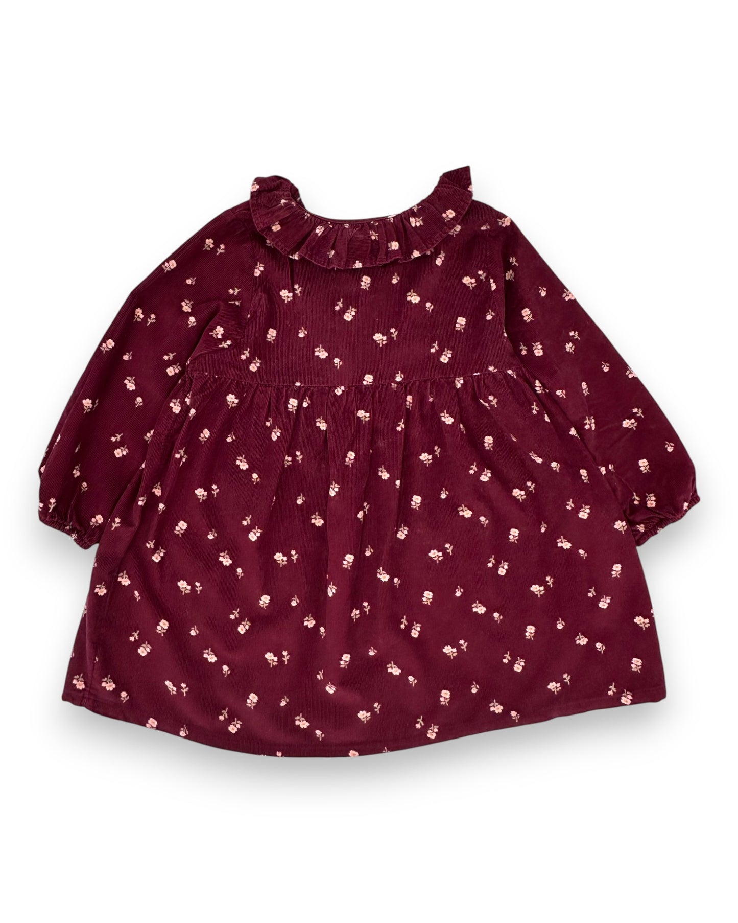 Vestido Bombazine Bordeaux 12-18 Meses