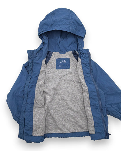 Casaco Corta Vento Azul 12-18 Meses