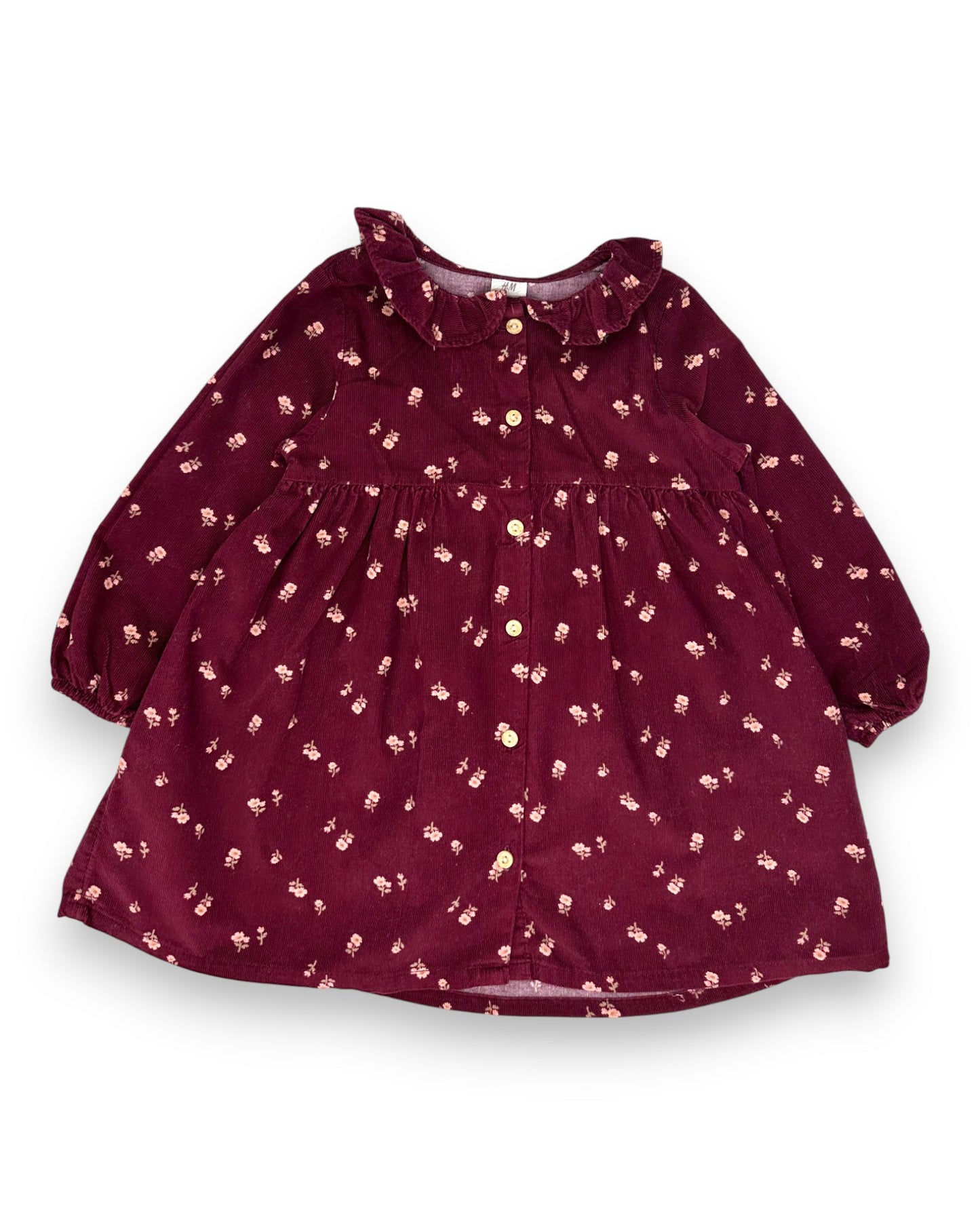 Vestido Bombazine Bordeaux 12-18 Meses