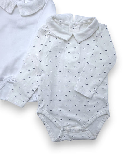 Pack 3 Bodies Gola 3-6 Meses