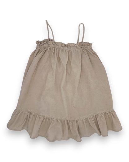 Vestido Bombazine Bege 3-4 Anos
