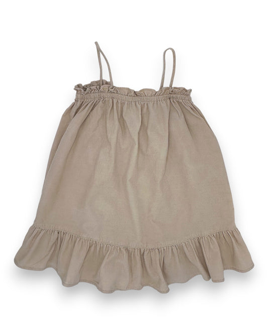 Vestido Bombazine Bege 3-4 Anos