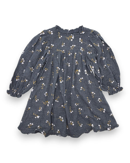 Vestido Cinzento 4-5 Anos