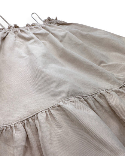 Vestido Bombazine Bege 3-4 Anos