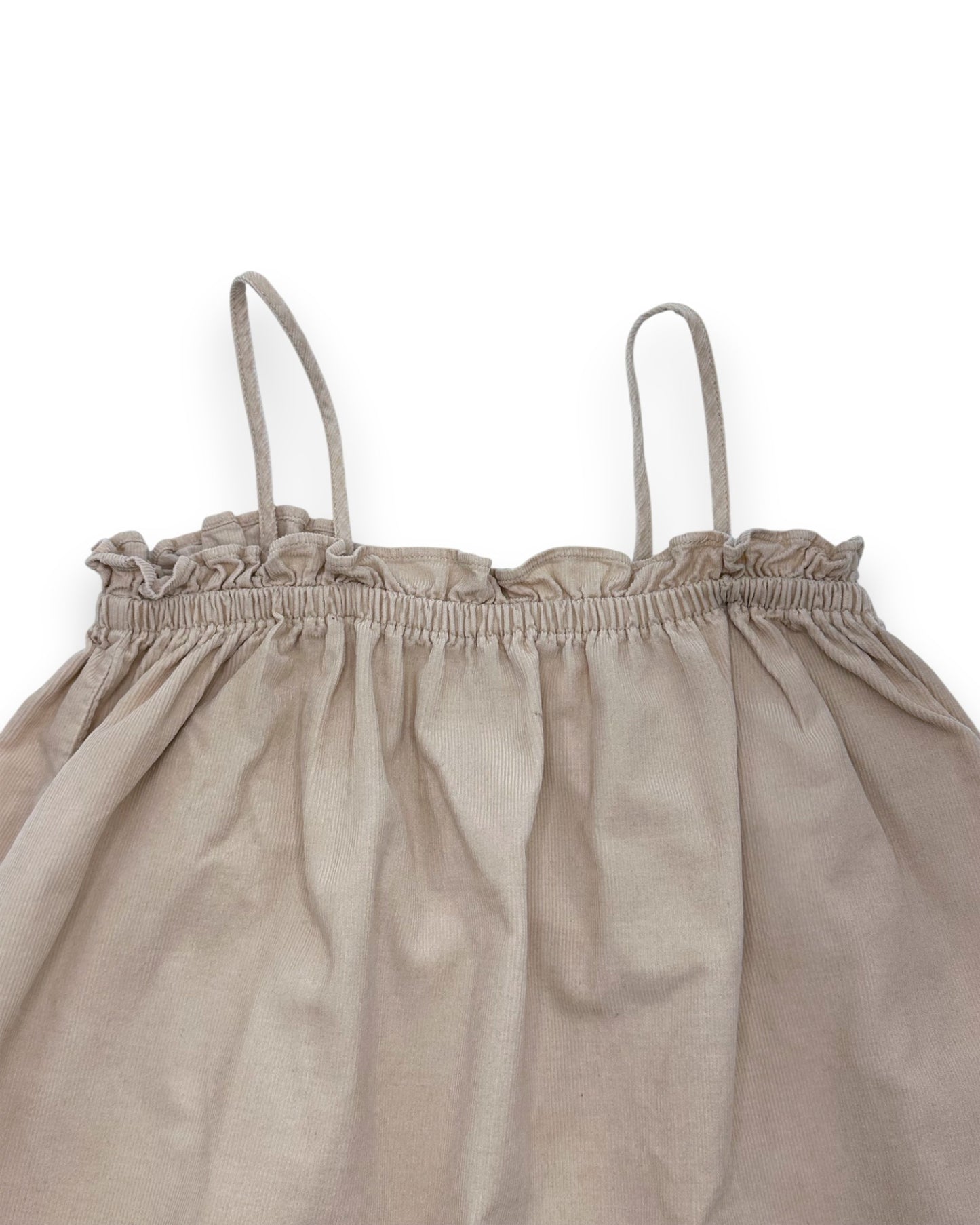 Vestido Bombazine Bege 3-4 Anos