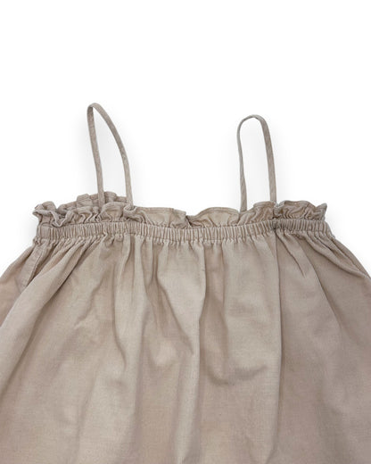 Vestido Bombazine Bege 3-4 Anos