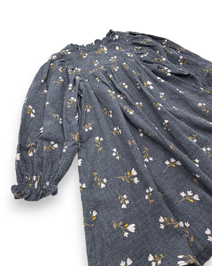 Vestido Cinzento 4-5 Anos