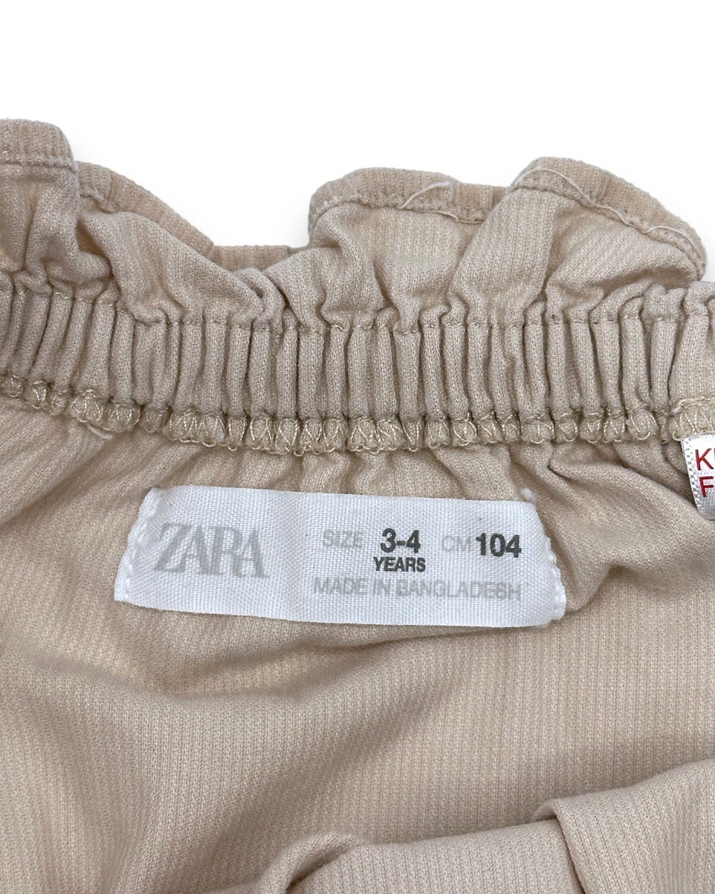 Vestido Bombazine Bege 3-4 Anos