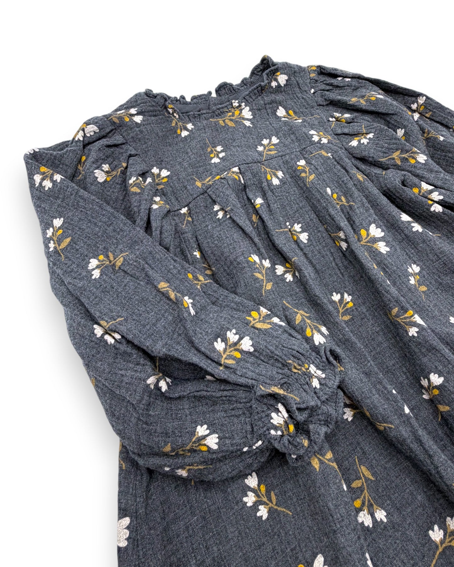 Vestido Cinzento 4-5 Anos