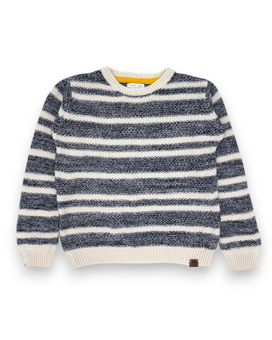 Camisola Malha Riscas 7-8 anos