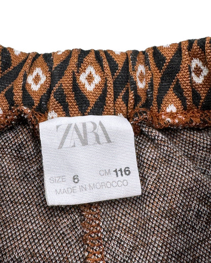 Saia Calção Castanha 6 Anos