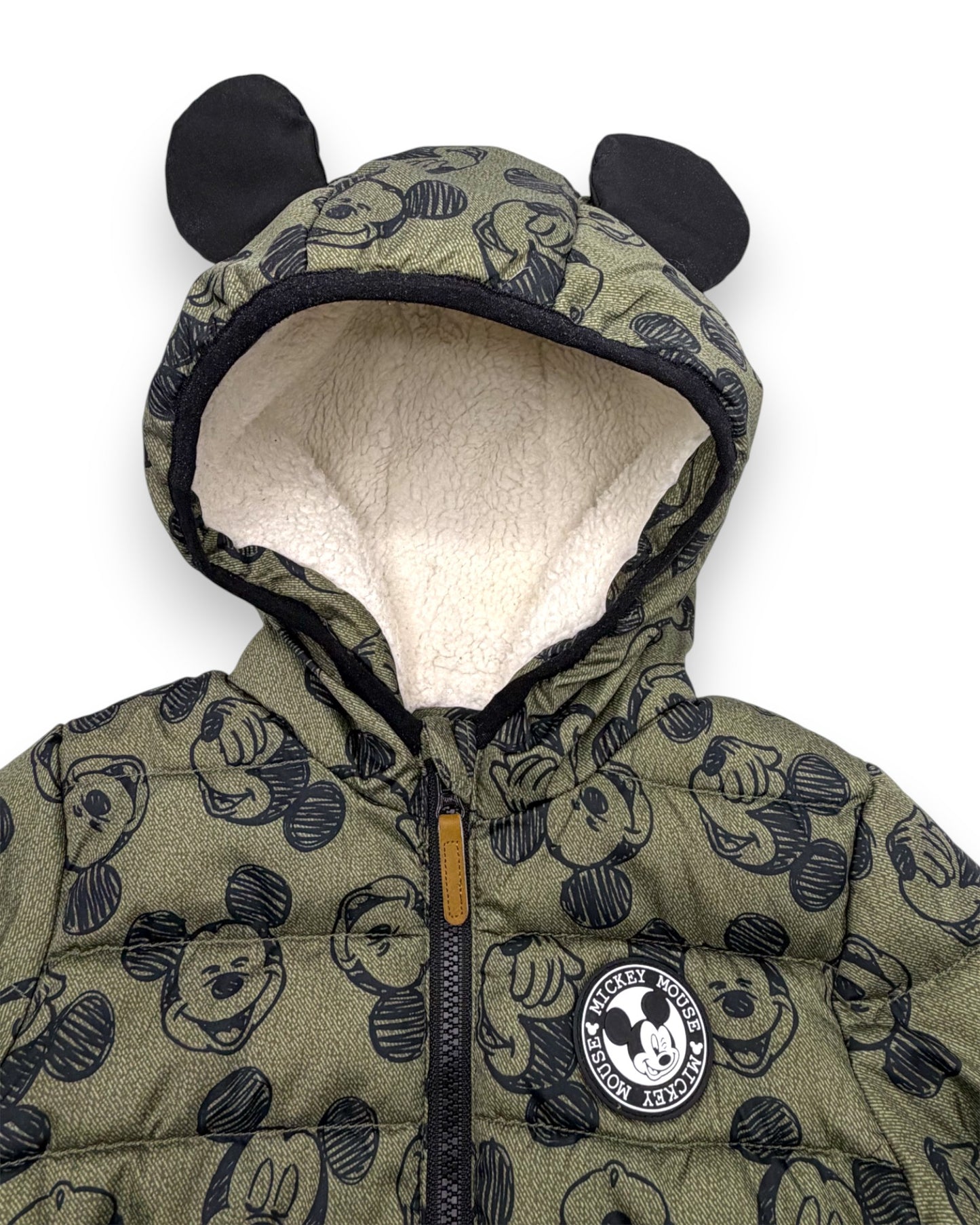 Blusão Almofadado Mickey 12-18 Meses