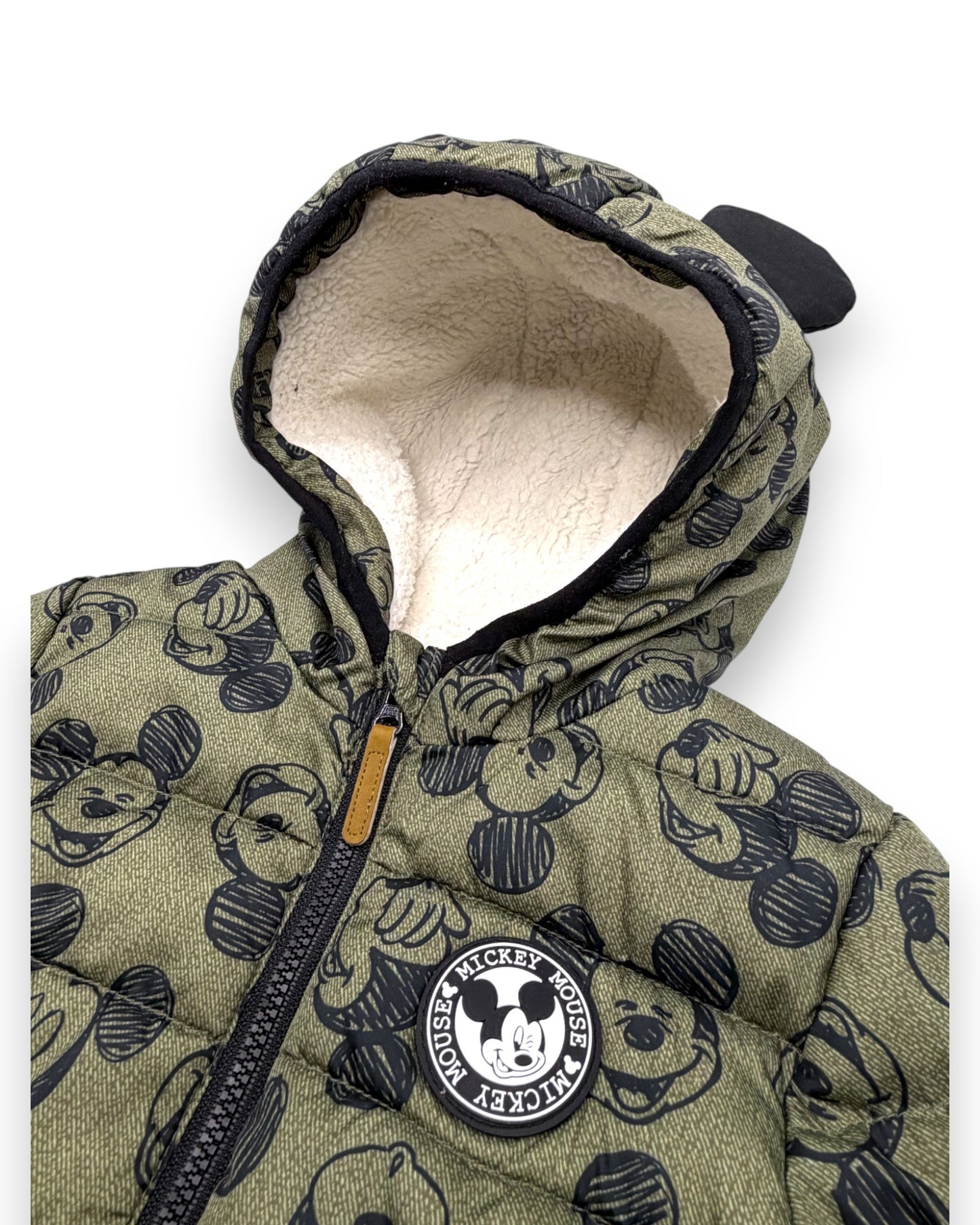 Blusão Almofadado Mickey 12-18 Meses