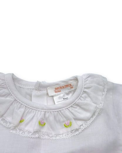 Conjunto Blusa e Tapa Fraldas 3-6 Meses