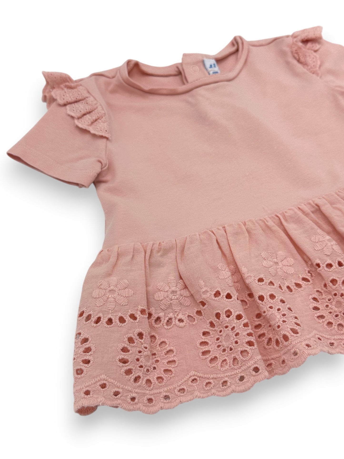 Pink Ruffled T-Shirt 9 Months