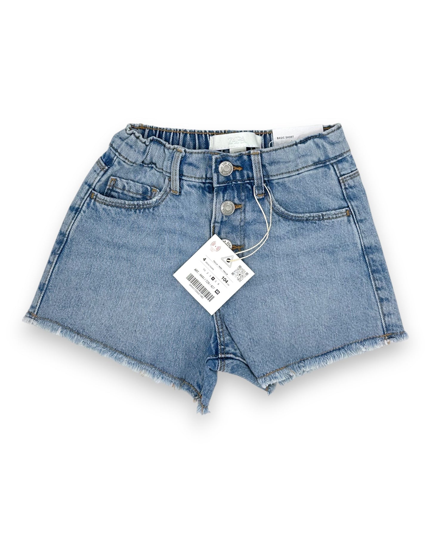 Calções Ganga Azuis 4 Anos