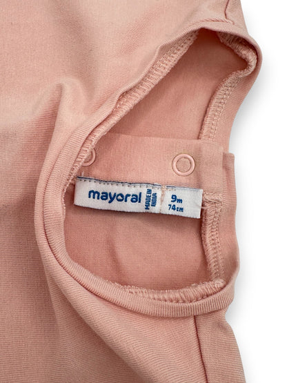 Pink Ruffled T-Shirt 9 Months