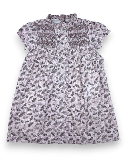 Vestido Floral Rosa 6 Anos