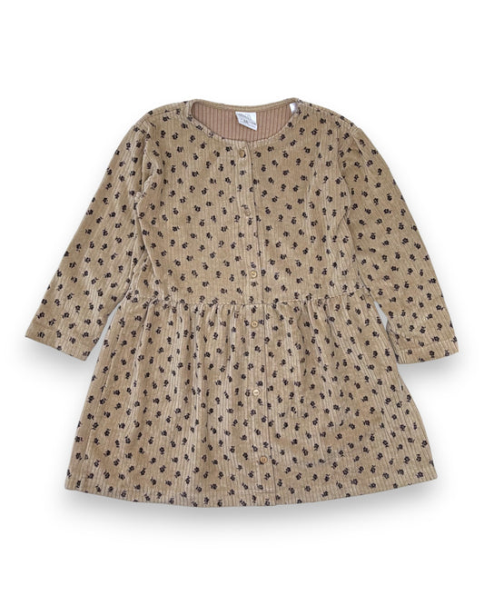 Vestido Bege Bombazine 4-5 Anos