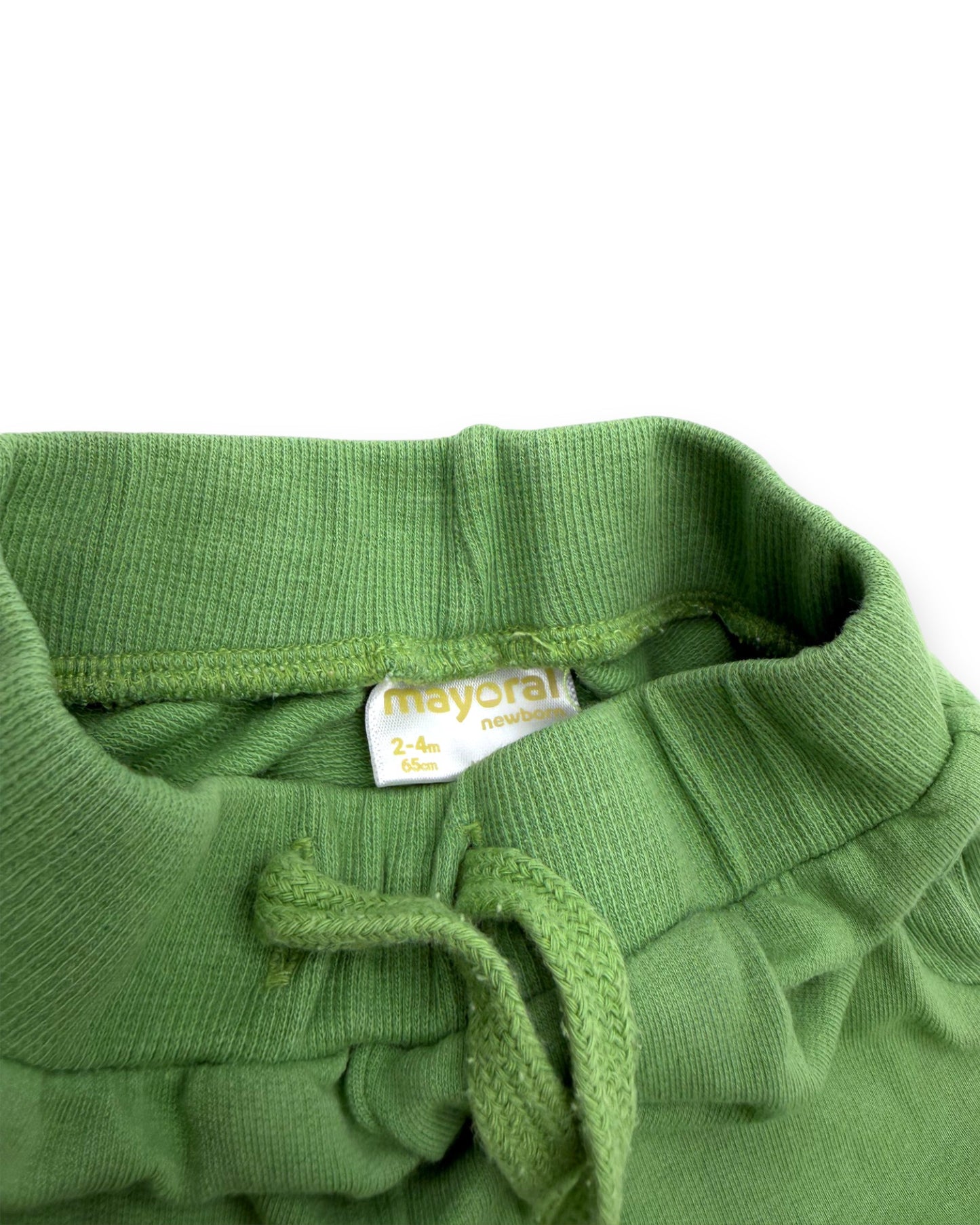 Green Jogger Pants 2-4 Months