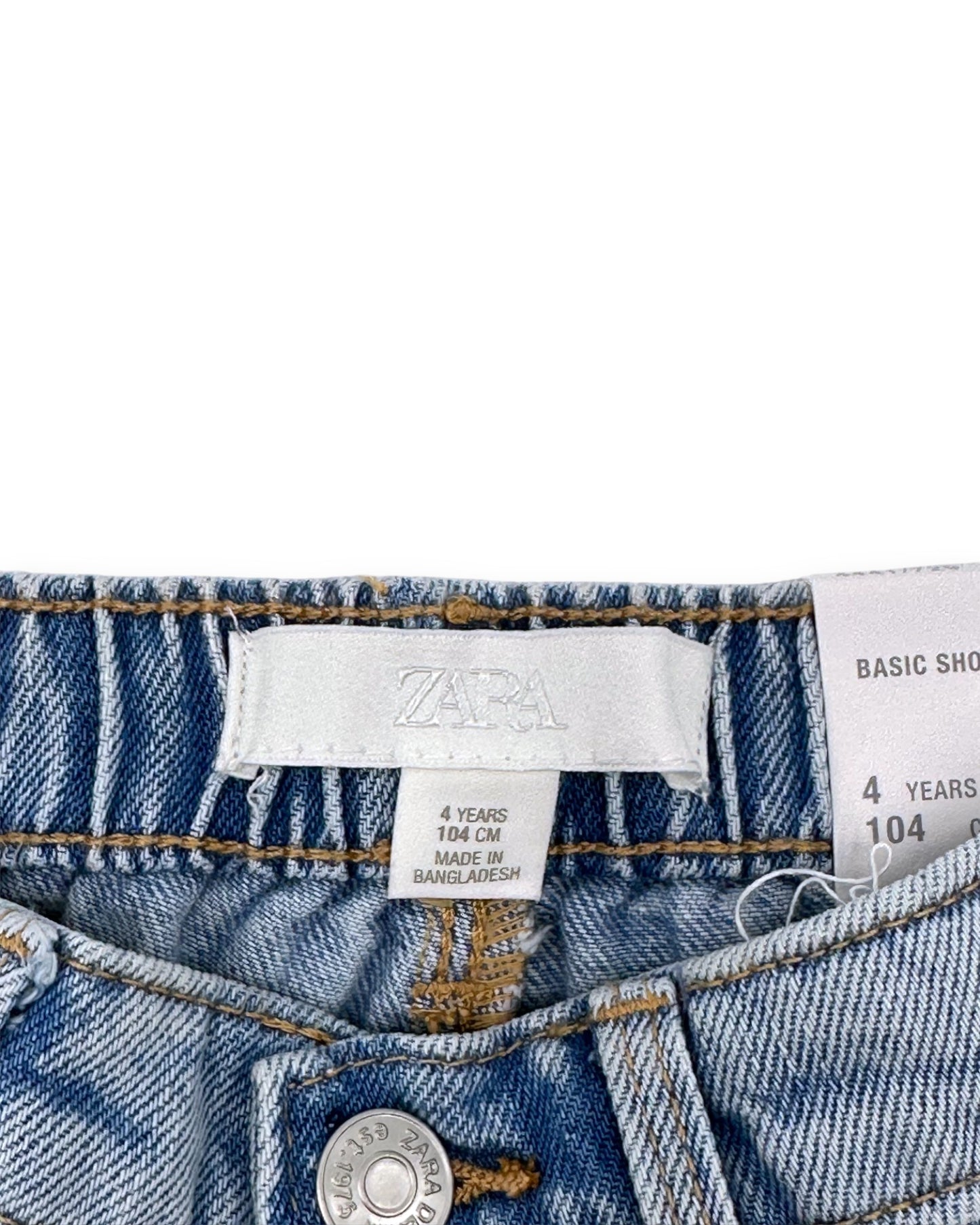 Calções Ganga Azuis 4 Anos