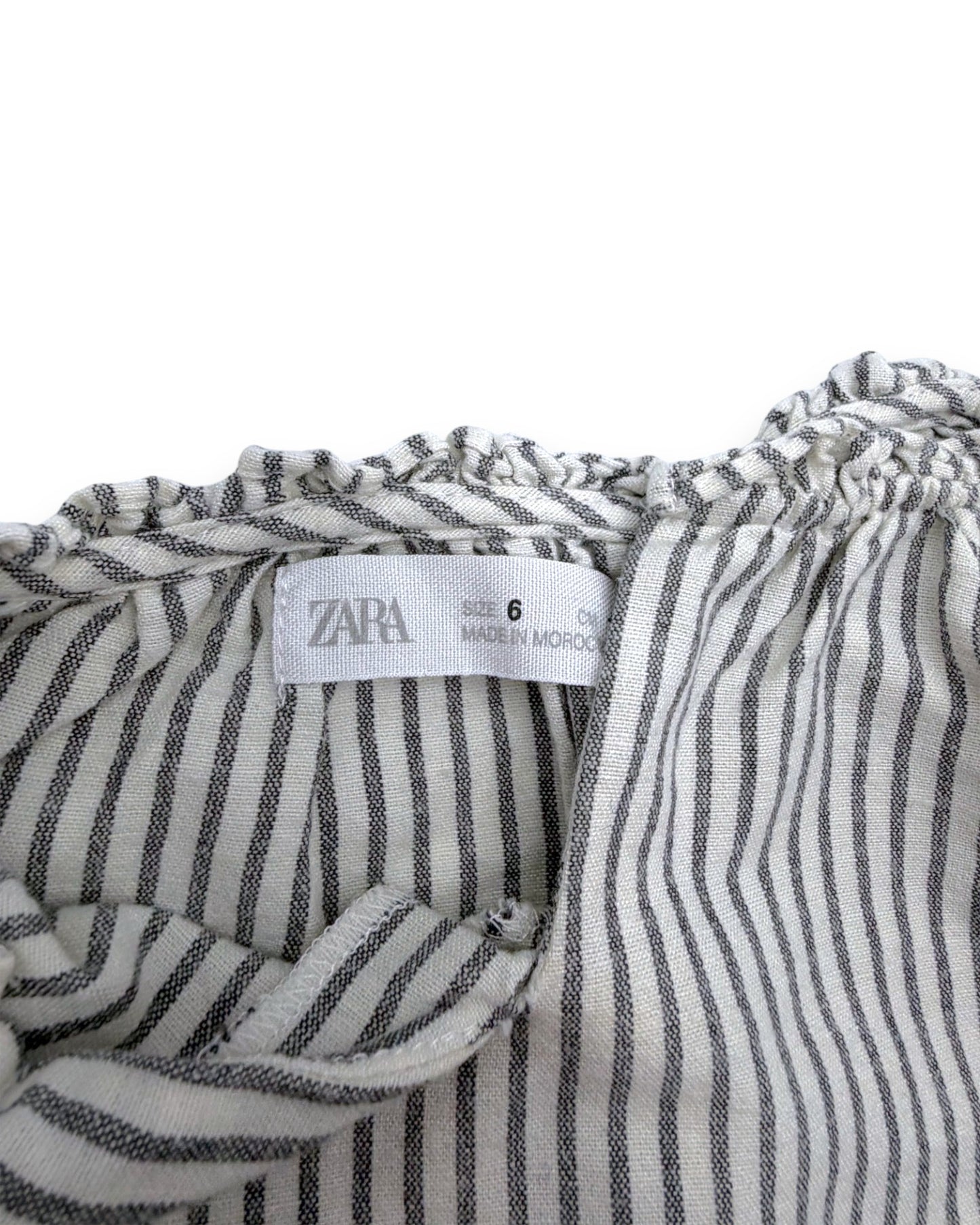 Striped Blouse, Size 6