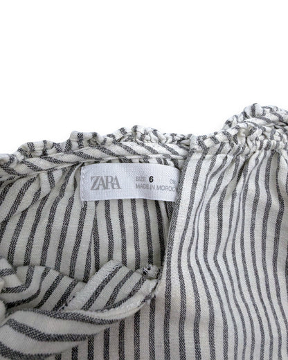 Striped Blouse, Size 6