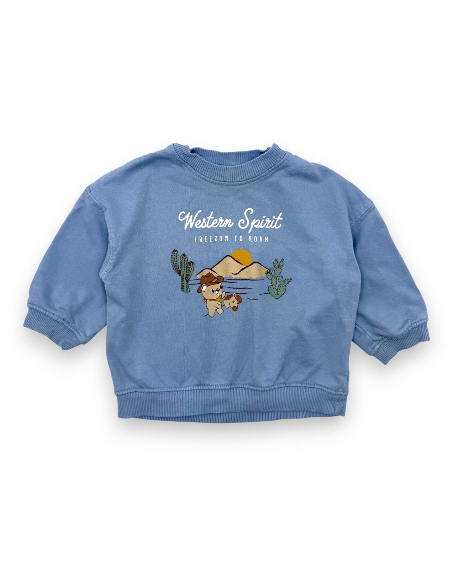 Blue Sweater 4-6 Months