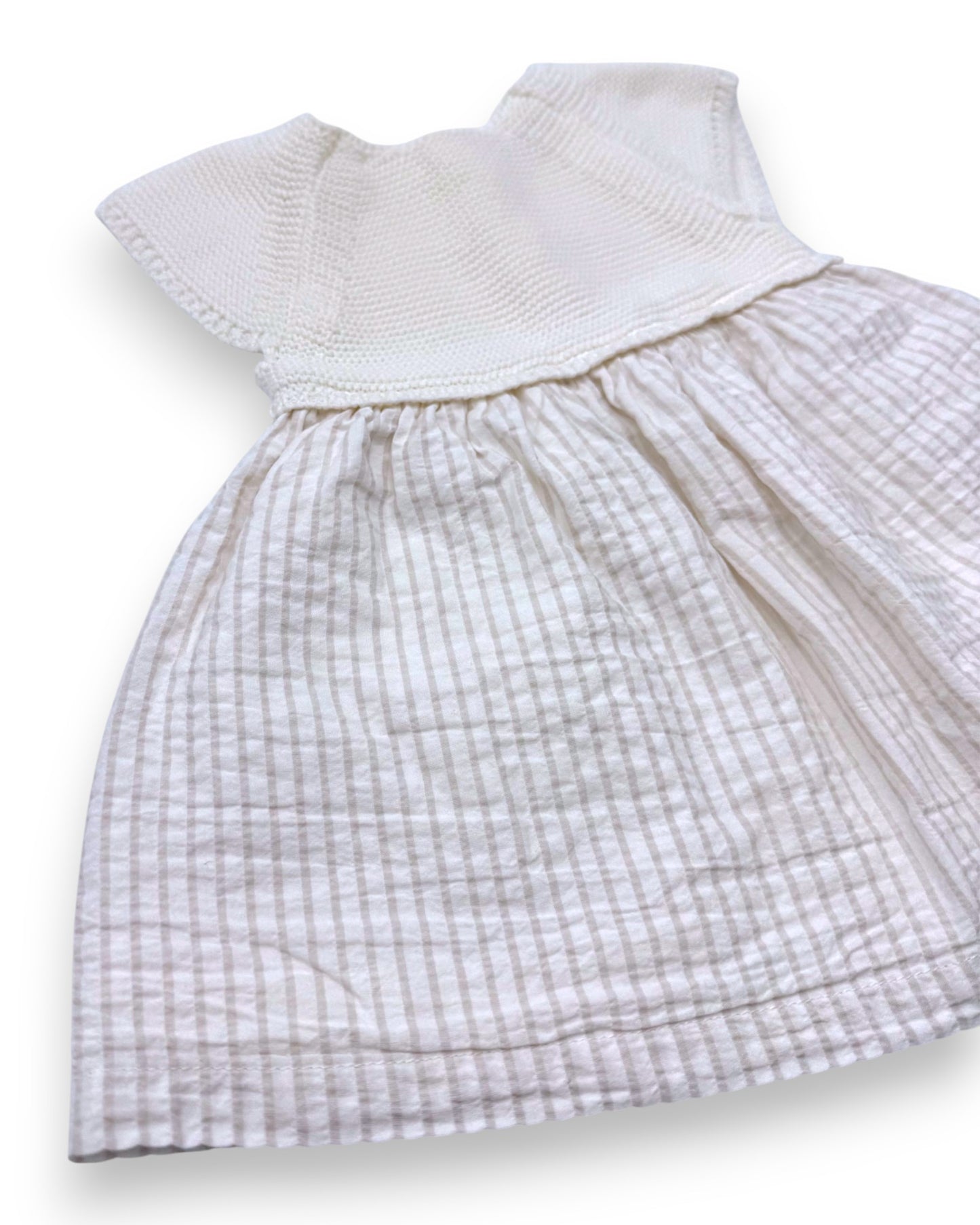 Conjunto Vestido e Tapa Fralda 3 Meses