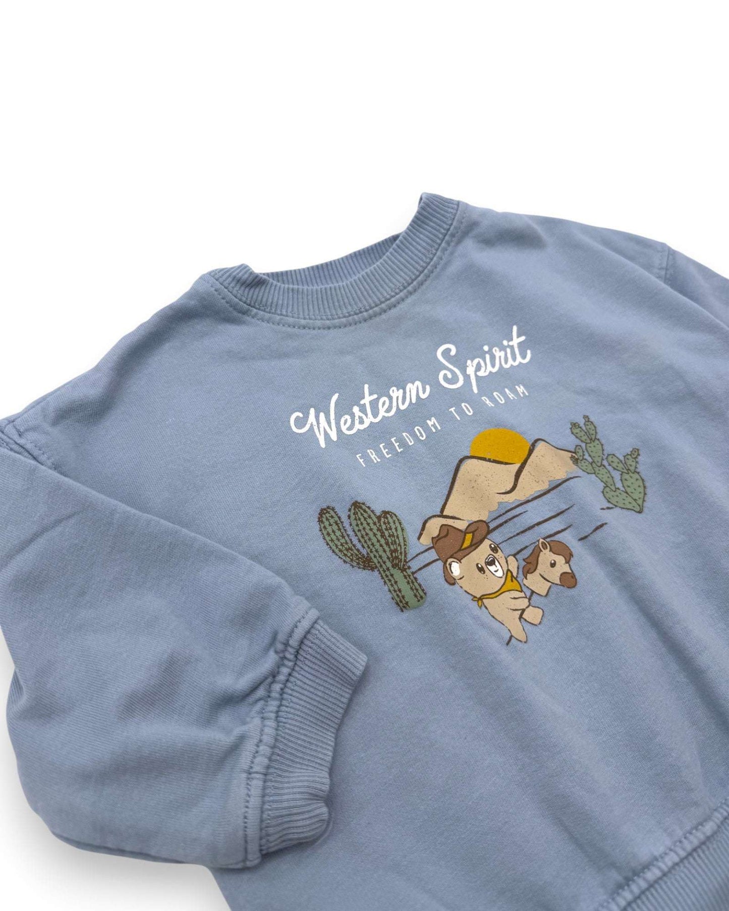 Sweater Azul H&M - 4-6 Meses