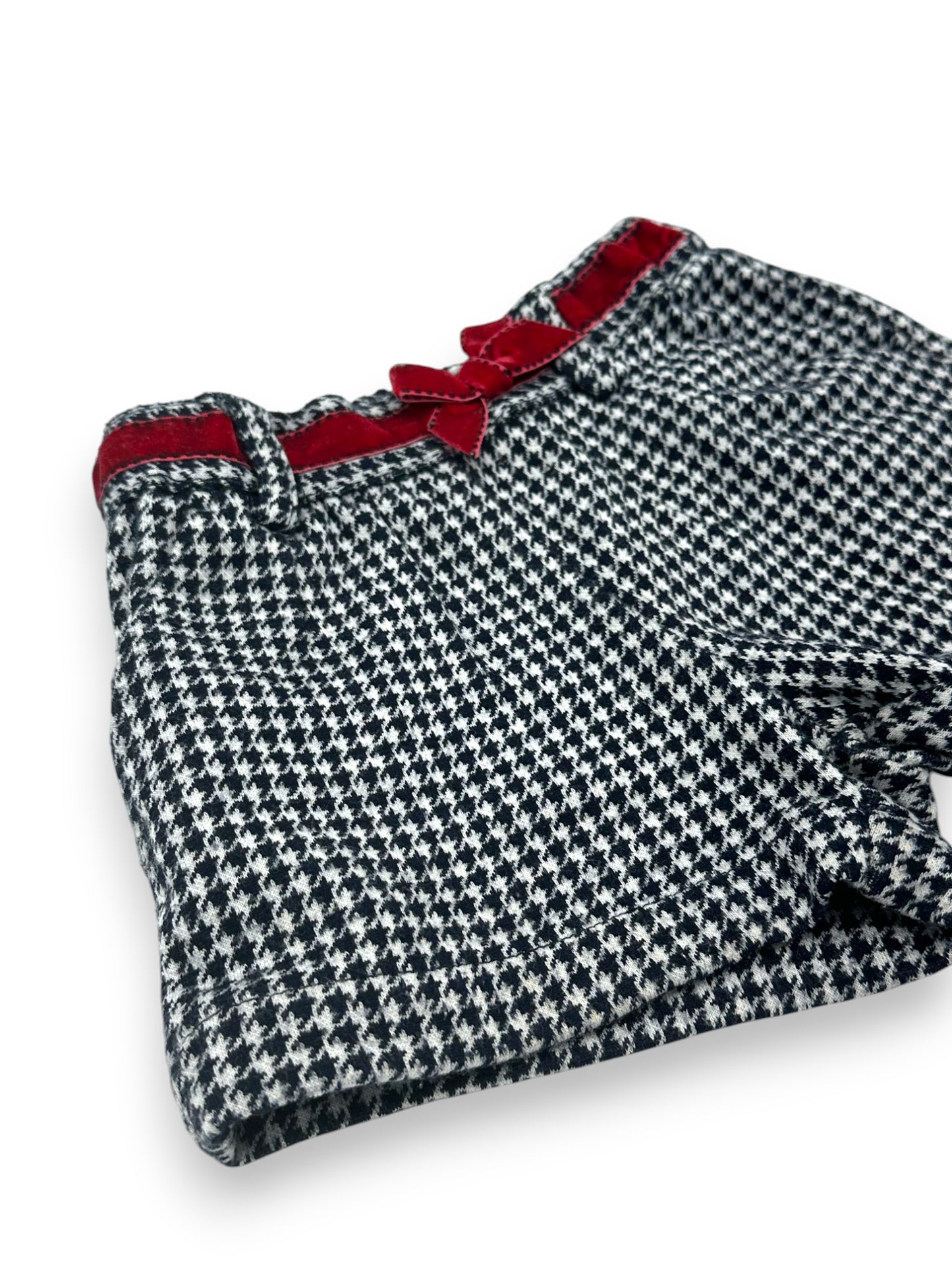 Plaid Flannel Shorts 12 Months