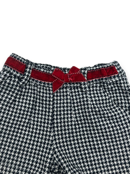 Plaid Flannel Shorts 12 Months