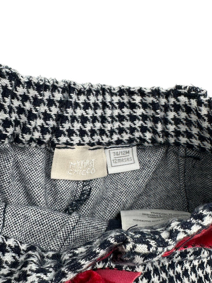 Plaid Flannel Shorts 12 Months