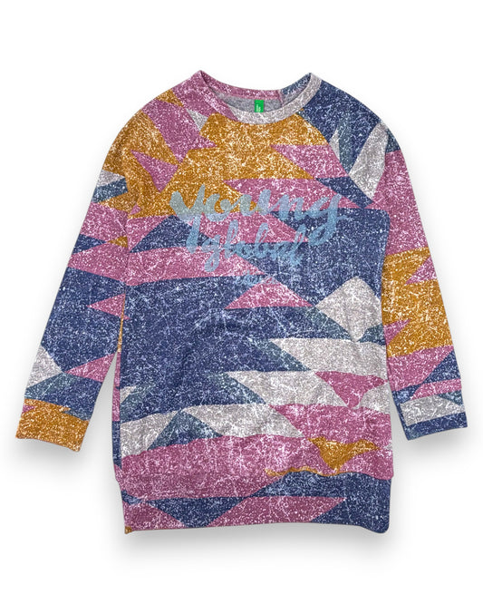 Vestido Sweater Brilho 7-8 Anos