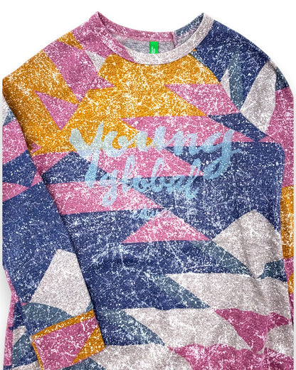 Vestido Sweater Brilho 7-8 Anos