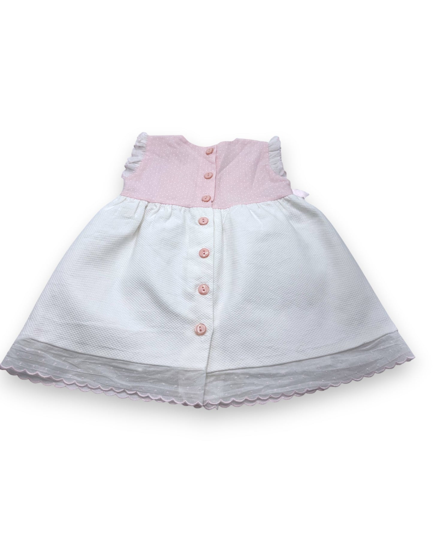 Vestido Branco 6 Meses