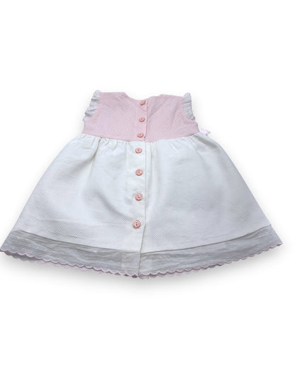 Vestido Branco 6 Meses